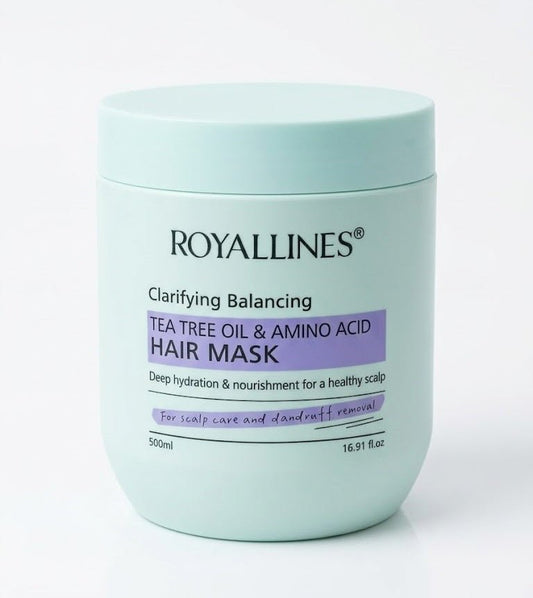 Royallines - Clarifying Balancing Tea Tree Oil &amp; Amino Acid Hair Mask